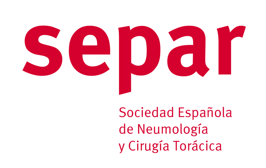 Logo de la Sociedad Española de Neumología y Cirugía Torácica (SEPAR)